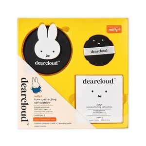 DearCloud Miffy Dear Sun Tone Perfecting SPF 50 Tinted Foundation Korean Skin